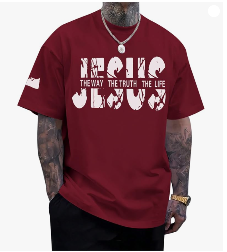 Jesus-The Way, The Truth, The Life, T-shirts