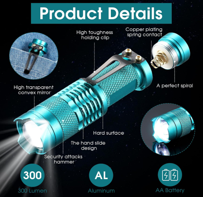 Fumete LED Tatical Flashlight