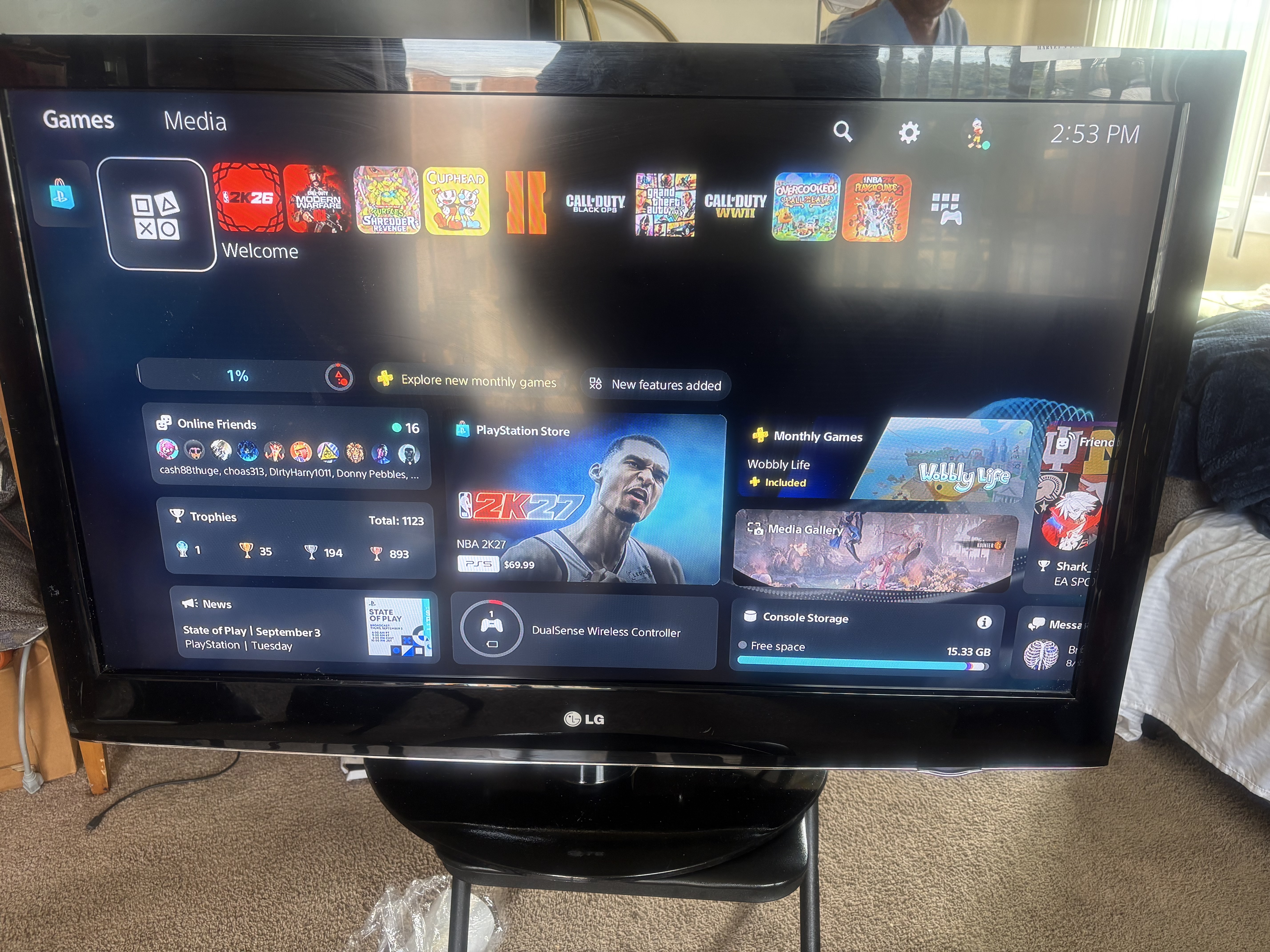 LG SMART TV 48"