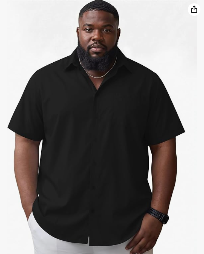BIG & TALL-Mens Button Down 